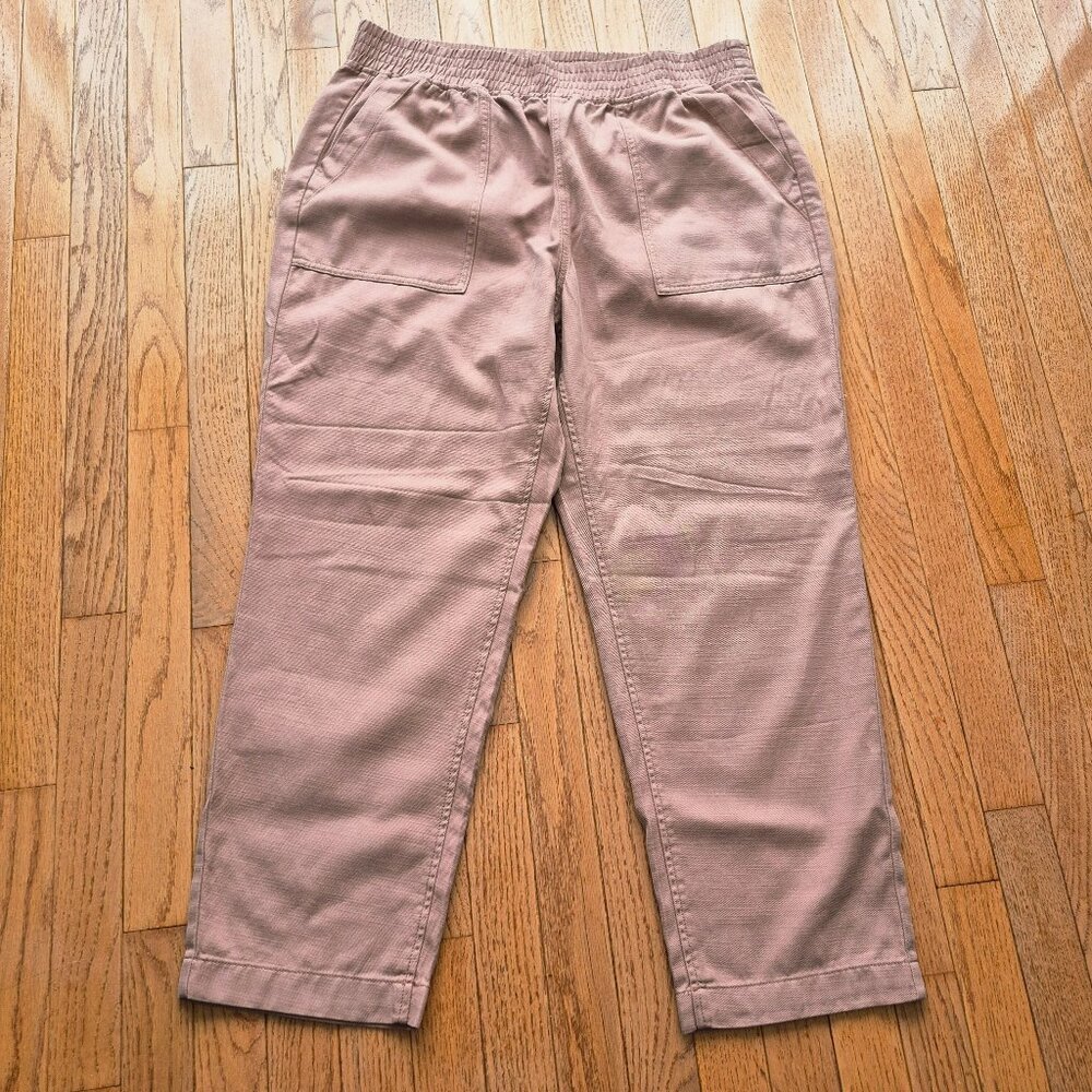 Dunnes Stores Women’s Rose Lyocell Cotton Jogger Trousers Size 16-18